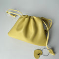 Drawstring Handbag-Shoulder and Crossbody Women Bag-Sheepskin Leather